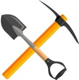 Representative photo: Picks, shovels and digging tools